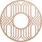 Ekena Millwork Empire Wood Fretwork Pierced Ceiling Medallion, Cherry, 22"OD x 8"ID x 1/4"T CMWP22X22X0250EPCH - alternate 1